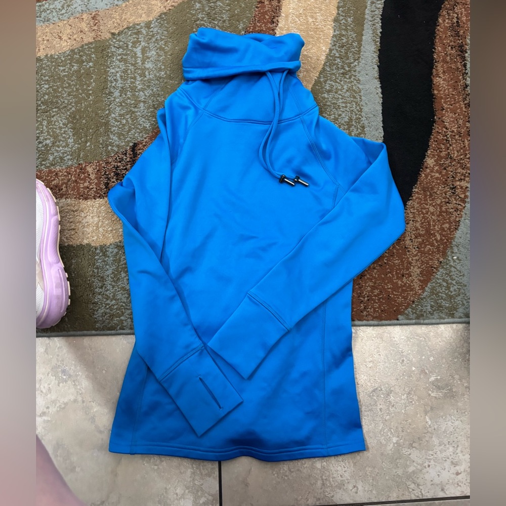 Athleta Electric Blue Athletic Pullover